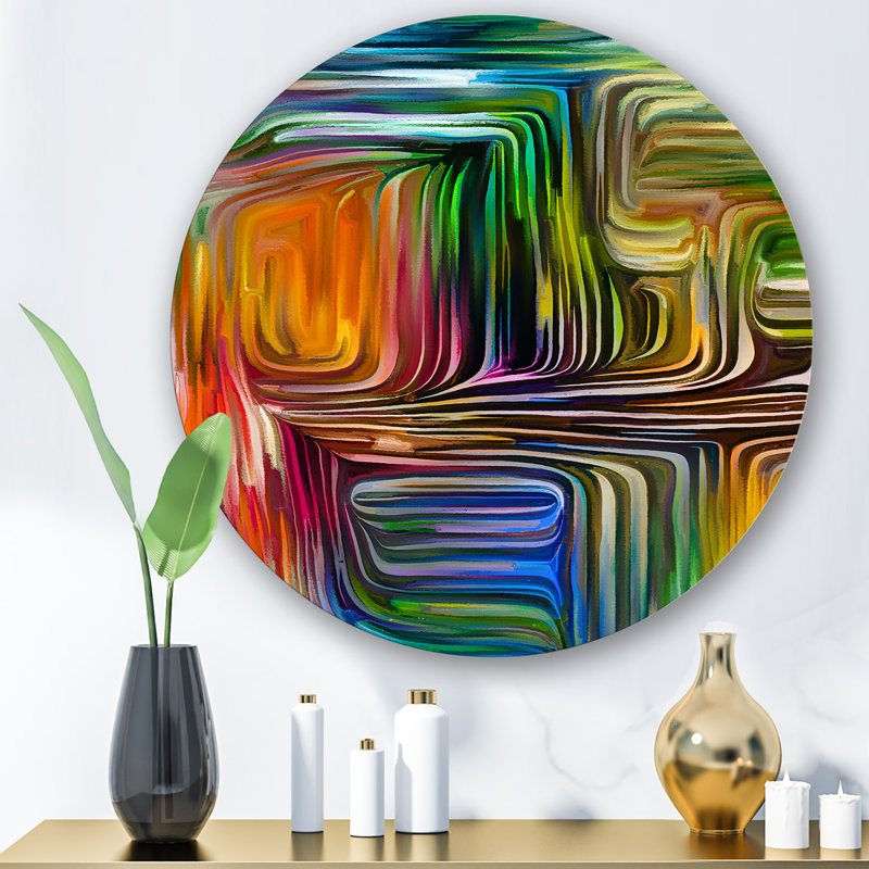 Striking Round Wall Art Decor - Unique Wall Art Ideas - Home Wall Art Decor